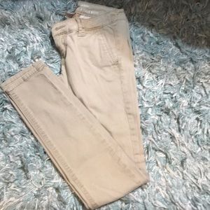 Mossimo Low Rise Skinny Khaki Pants